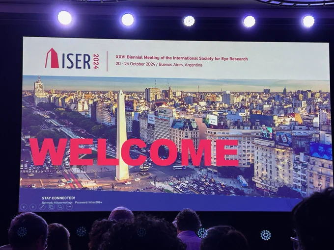 Welcome slide of ISER2024 meeting