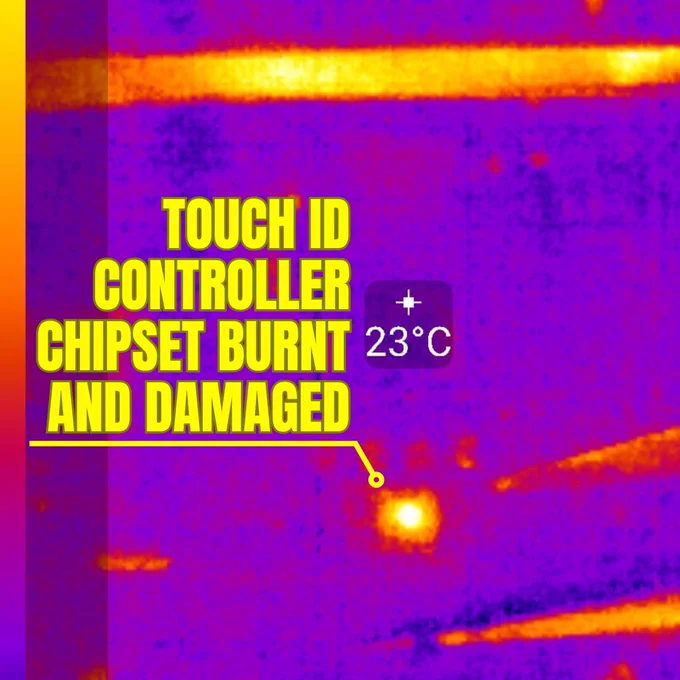 Touch ID controller chipset