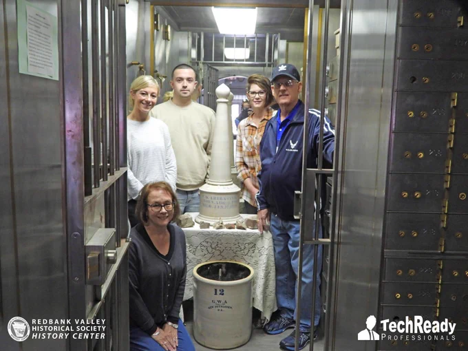 Thanks to Bradley Bowser & Matthew Green for helping TechReady today! Shoutout to Gary Barlett & Redbank Valley Historical Society for the Arblasters pottery shoot! 🏺

#CommunityCollaboration #PreservingHistory #TechReady #NewBethlehem