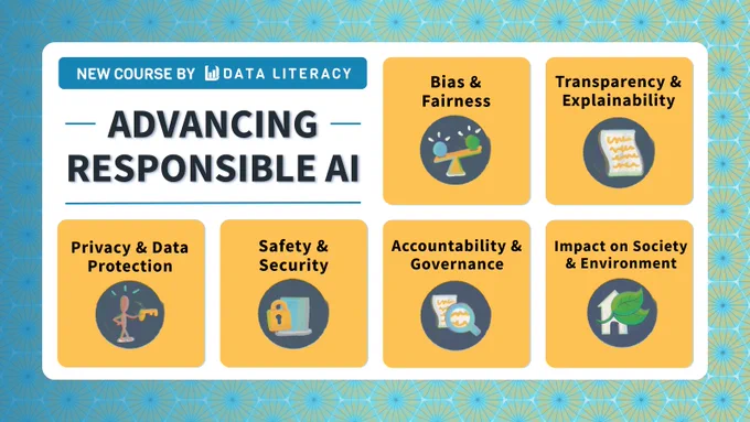 New course by Data Literacy: Advancing Responsible AI