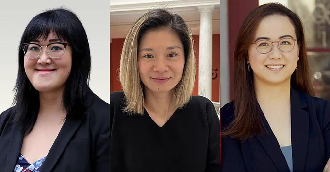 Beyond Chinese: How Vancouver Cultural Institutions Reflect the Diversity of Diasporic Populations panellists: Sarah Ling, Lynn Chen and Denise Fong.