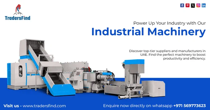 We're excited to announce that TradersFind has added a new category: Industrial Machinery! 🌟

Elevate your business with our new Industrial Machinery category! Discover top-tier suppliers and manufacturers in UAE. Find the perfect machinery to boost productivity and efficiency. Explore our curated list today!