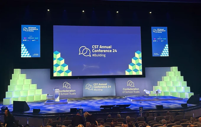 Delegates seated in the main auditorium for CST's Annual Conference 2024.