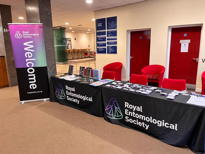 RES registration desk at Sustainable Agriculture SIG 2024, Newcastle University