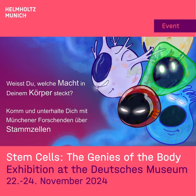 Stem Cells, The Genies of the Body – New Exhibition at the Deutsches Museum