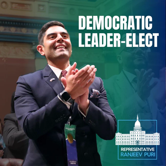 I am deeply honored and grateful for the trust and confidence my colleagues have shown by electing me as the Democratic Leader for the 103rd Michigan Legislature. I am excited to take on this opportunity to deliver results that improve the quality of life for Michiganders all across the state.

Thank you for your continued support. Onward!