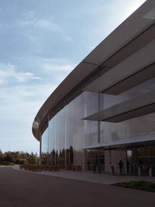 Apple Park curves