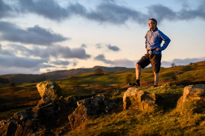 LDNPA staff member on a run during flexi time