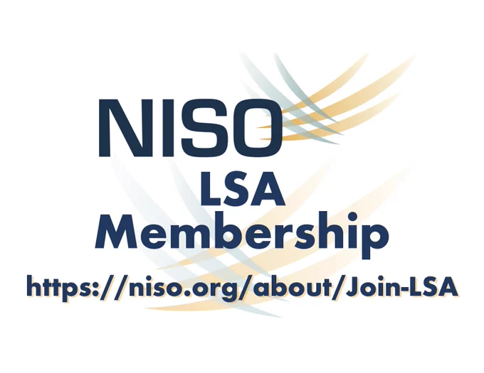 NISO LSA Membership logo with URL: https://niso.org/about/Join-LSA
