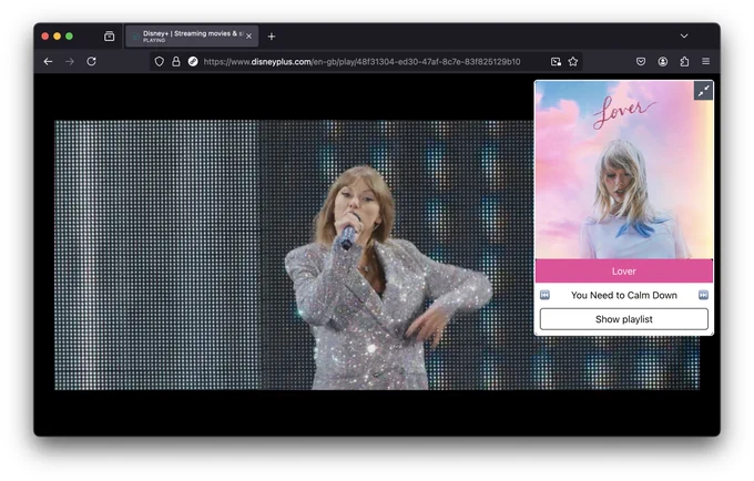 Eras Tour Plus chrome extension
