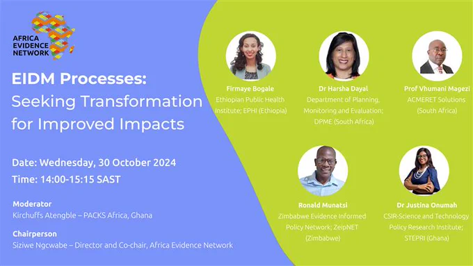 EIDM Processes: Seeking Transformation for Improved Impacts