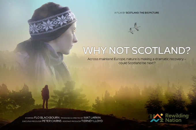 Why Not Scotland? Film poster. Credit: Scottish Rewilding Alliance