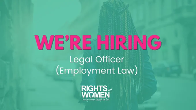 We're hiring: legal officer (employment law)