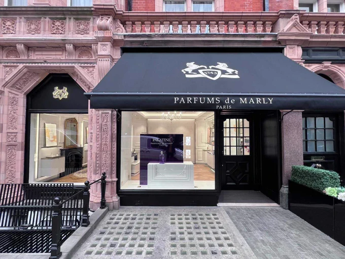 Parfums de Marly in Mayfair