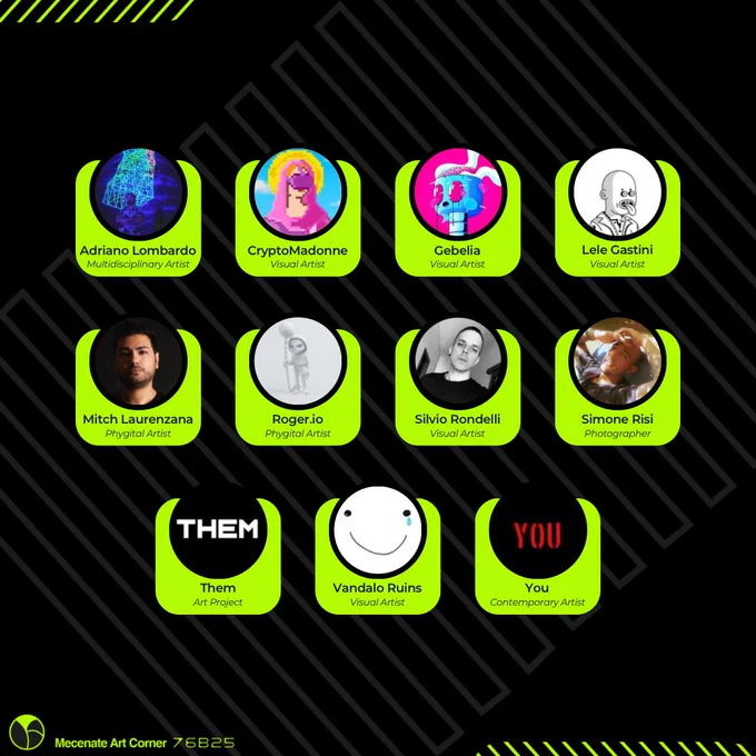 New Artist introduced in MAC 76B25
