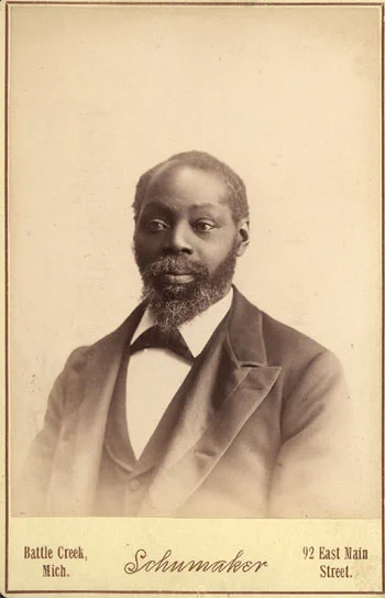 A historical image of Perry Sanford, a freedom seeker.