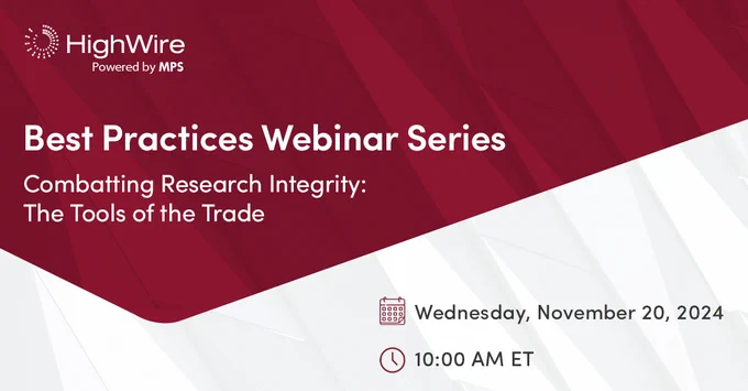banner for webinar with date and time details