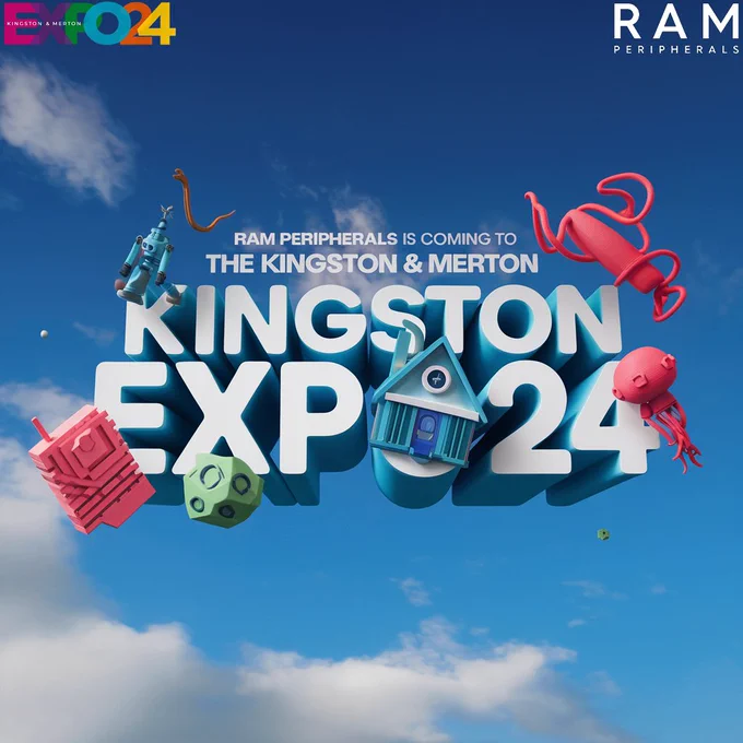 Announcement for Ram Peripherals: Going to Kingston & Merton Expo2024