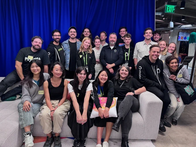 GitHub and Figma teams at the Dev Meetup event