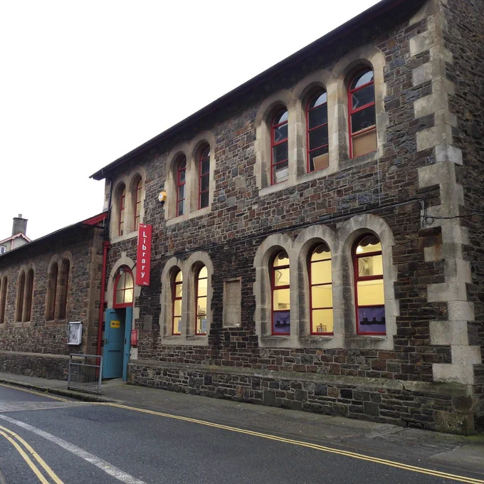 Exterior of Okehampton Library