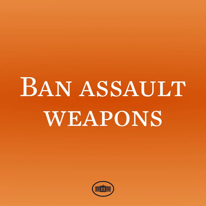 Ban Assault Weapons.