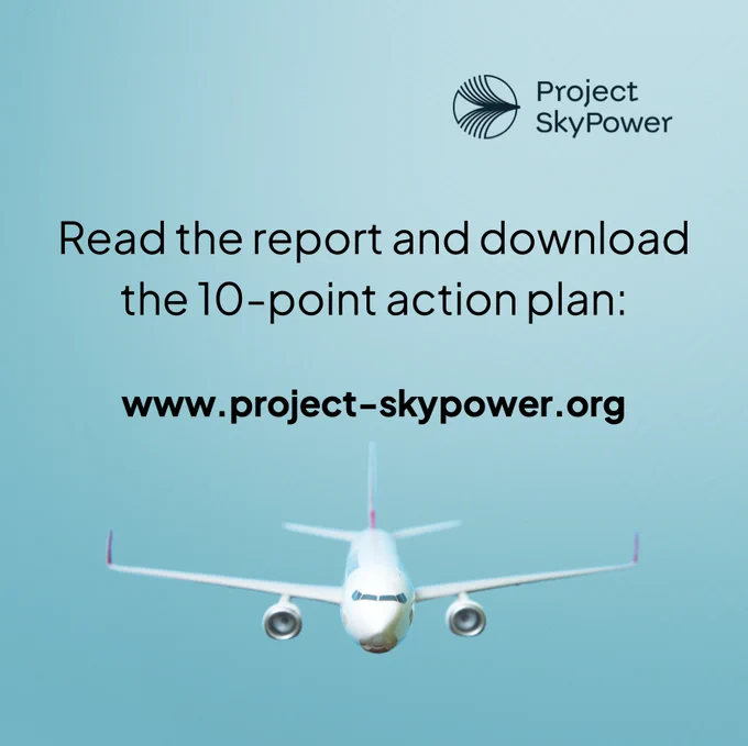 Read the report and download the 10-point action plan:
www.project-skypower.org