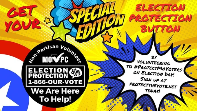 Get your Election Protection button - Sign up at ProtectTheVote.net