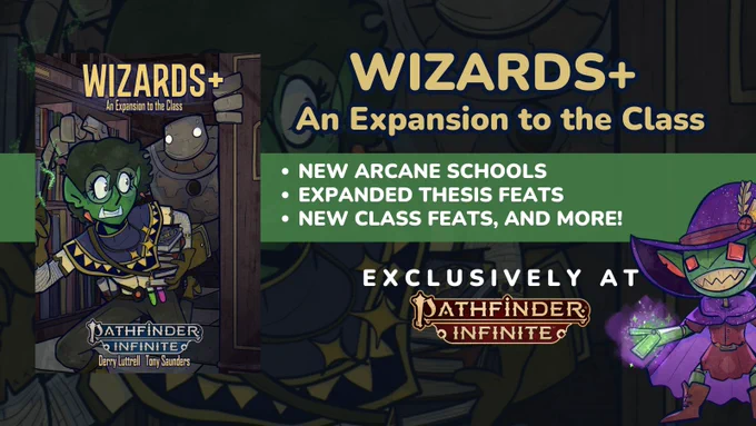 Wizards  at PathfinderInfinite.com