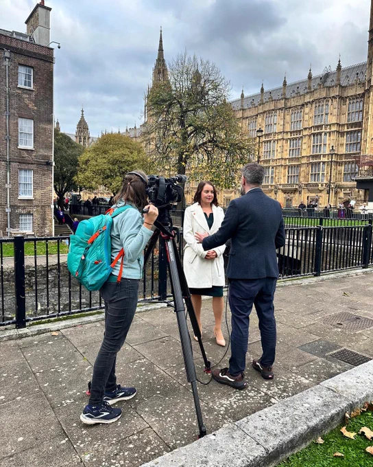 Stephanie Peacock MP speaking to BBC Look North about the Mineworkers’ Pension Scheme announcement in the Budget