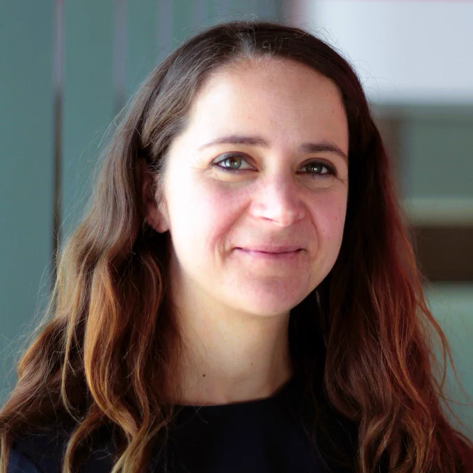 Professor Delphine Lannuzel smiling for the camera