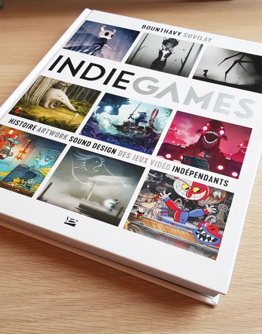 books | 700  pictures | 130  indie games | 100  studios | 232 pages | 1,7 kg