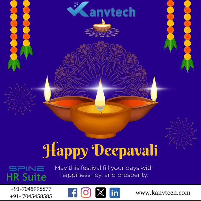 Happy Deepawali from Kanvtech to everyone!