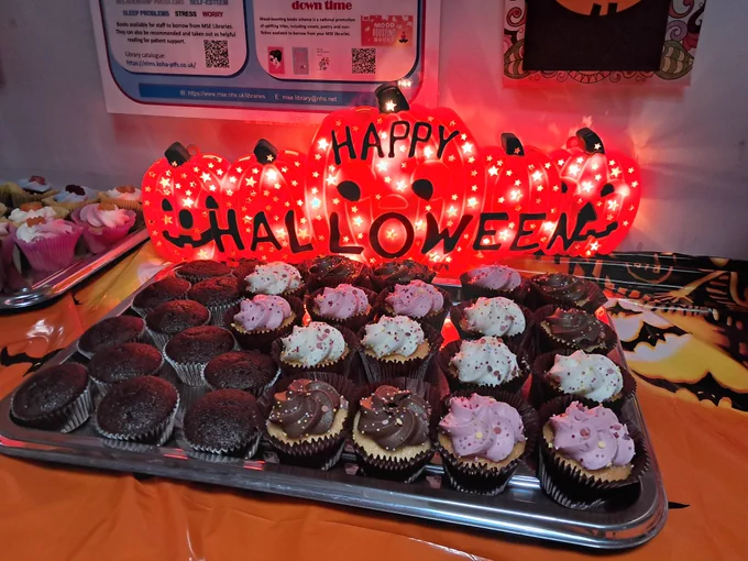 Happy Halloween in the Wellbeing Hub today at Basildon