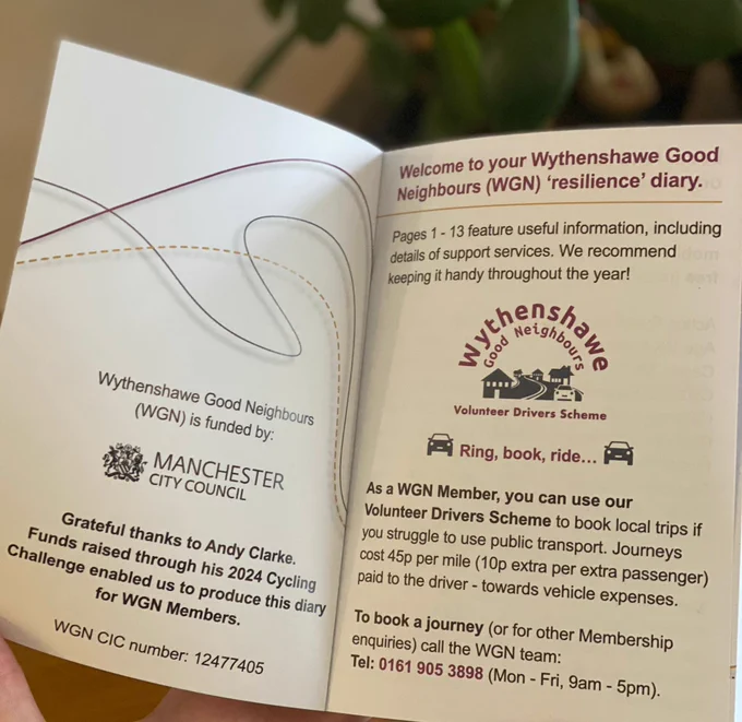 WGN new 2025 Resilience Diary. 
