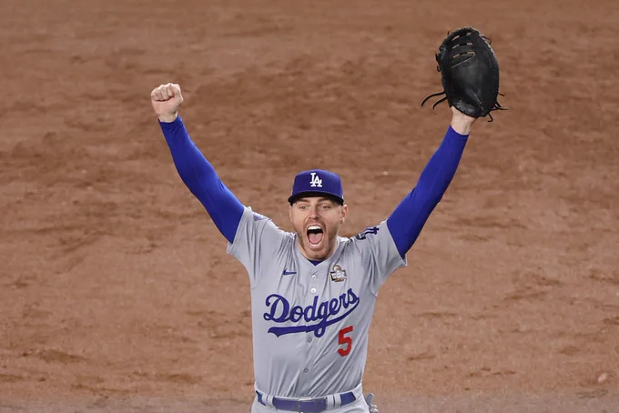 World Series MVP Freddie Freeman