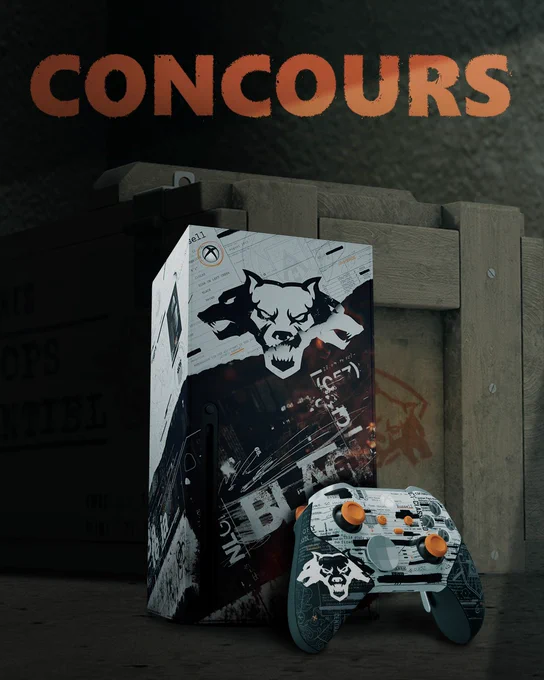 Console Xbox Series X et Manette Xbox Call Of Duty Black Ops 6 