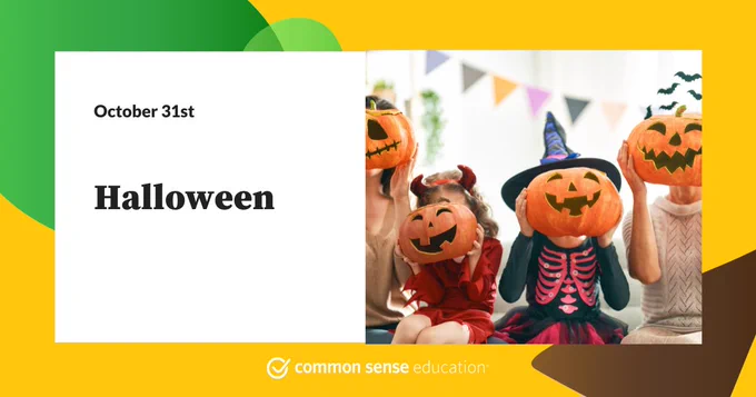 Halloween promo card