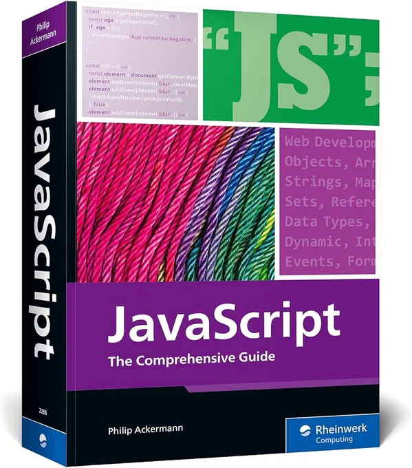 JavaScript: The Comprehensive Guide book cover