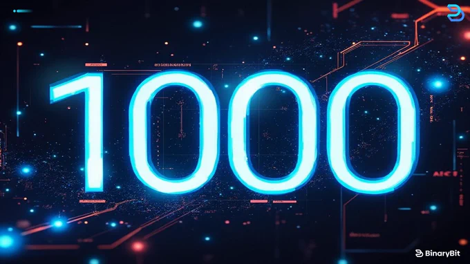 BinaryBit's X account hits 1000 followers