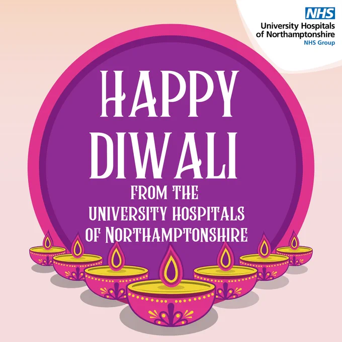 Happy Diwali From the University Hospitals of Northamptonshire