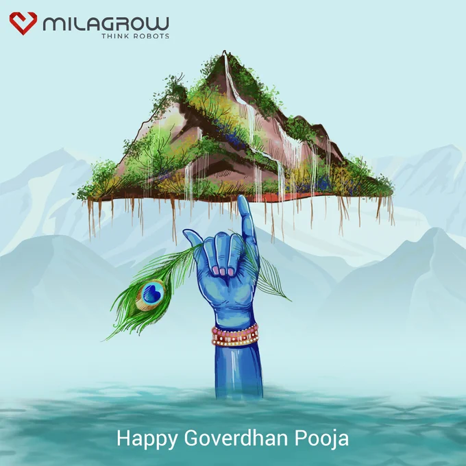Celebrate Govardhan Pooja with ease! Milagrow’s robotic vacuum cleaners ensure your home is spotless and ready for the festivities.