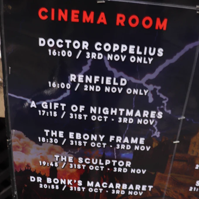 Cinema Room listings