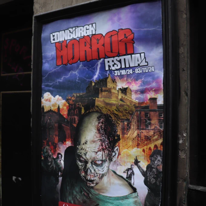Edinburgh Horror Festival poster