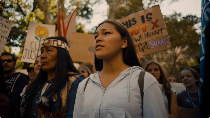 Film still is from THE WATER WALKER, a film offered in our NATIVE AMERICAN STORIES short film program. Learn more about our offerings here: https://filmpittsburgh.org/pages/teen-screen 