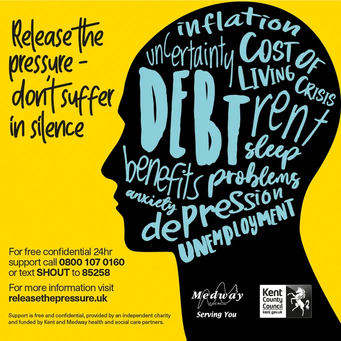 Life can get really tough sometimes but don’t suffer in silence,  text the word SHOUT to 85258 or call 0800 107 0160 for free confidential support from trained counsellors.

https://loom.ly/5nCjk-8
#ReleasethePressure