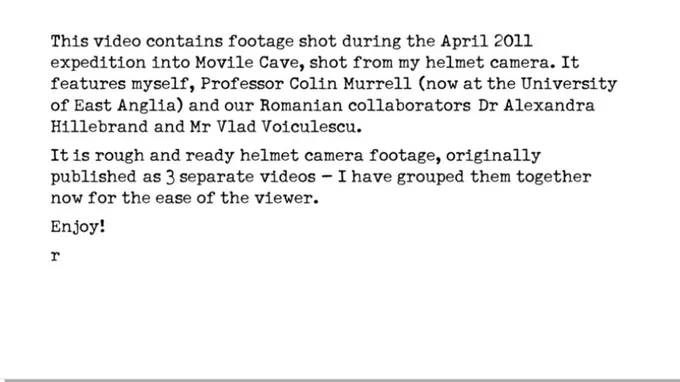 Description of video.