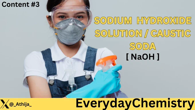 Thumbnail of Sodium hydroxide/ caustic soda solution Content for my "Everyday Chemistry" series on x