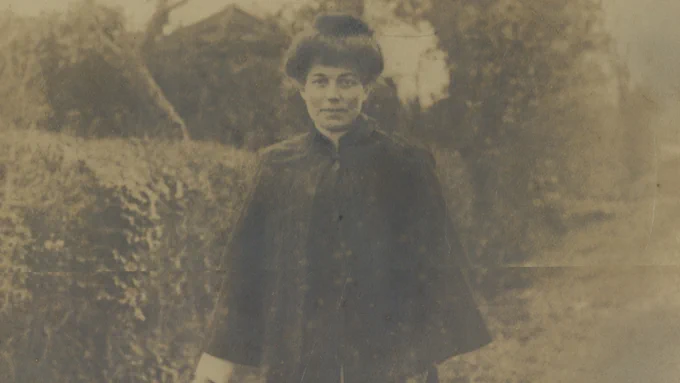Photo of Mary Anne Fanning from the new temporary exhibition Mary Anne Fanning: Remembering our Community Midwives