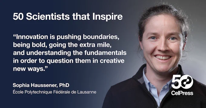 Quote by Dr. Sophia Haussener: "Innovation is pushing boundaries, being bold, going the extra mile, and understanding the fundamentals in order to question them in creative new ways."