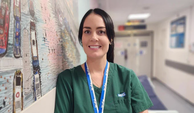 Nicola Crossey, clinical lead therapist for Occupational Therapy and Physiotherapy in emergency medicine at Imperial College Healthcare NHS Trust.